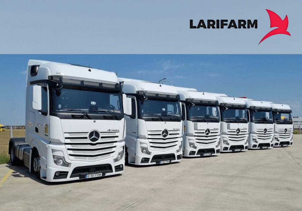 Soft de gestiune ERP pentru Larifarm Transport
