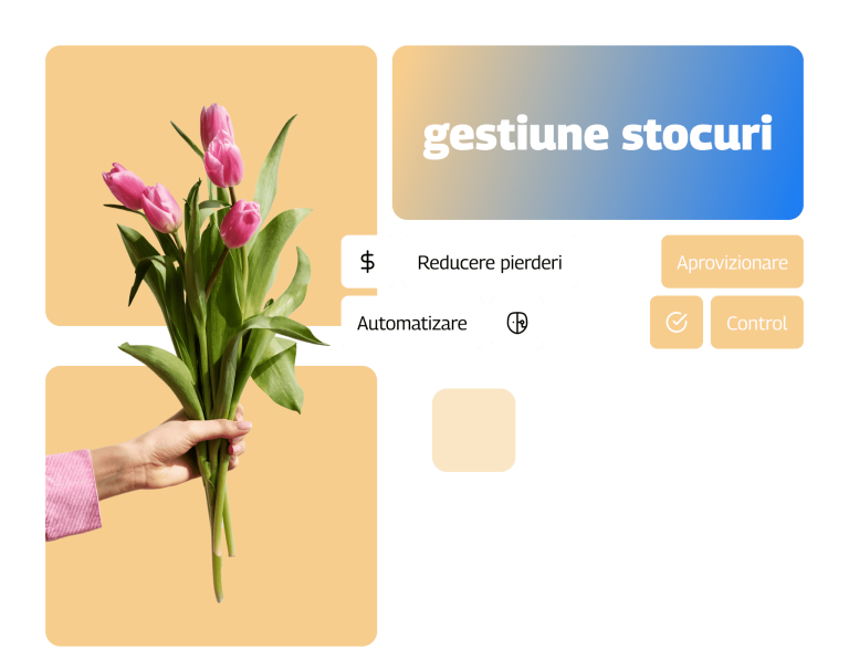 Florarie - gestionare stocuri