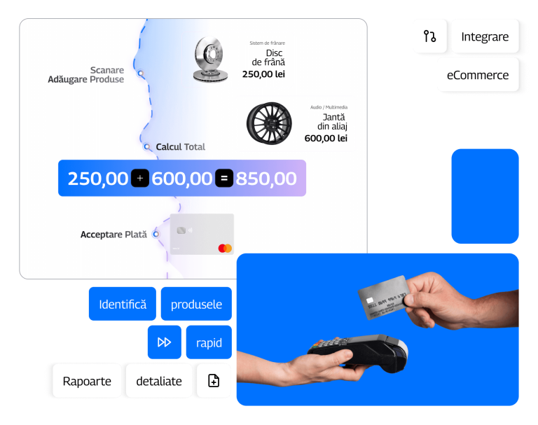 Magazin piese auto Retail POS